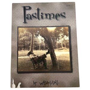2002 Pastimes By Whimsicals Quilt Appliqué Book With Patterns Terri Degenkolb
